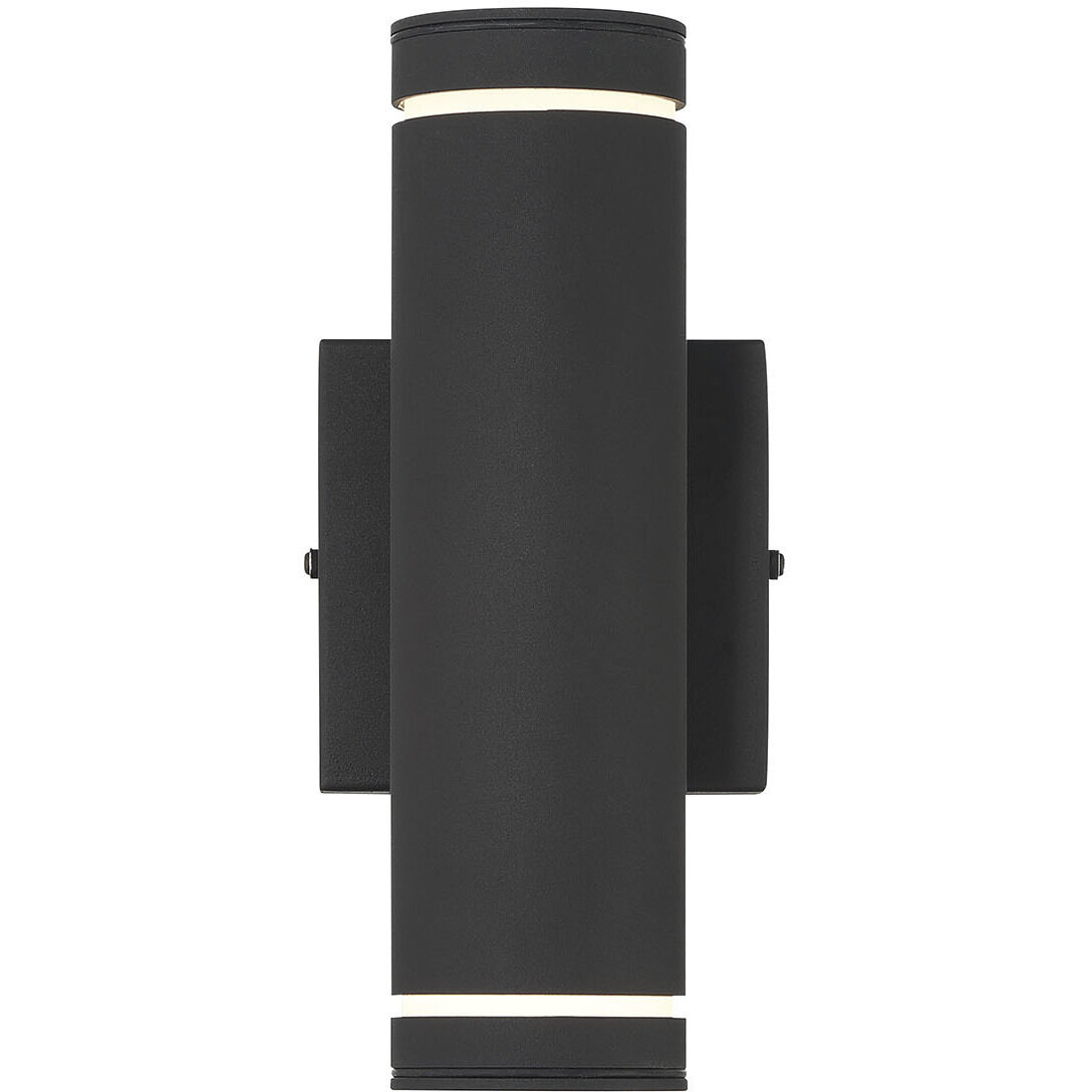 Supotto LED 10 inch Sand Coal Outdoor Wall Mount